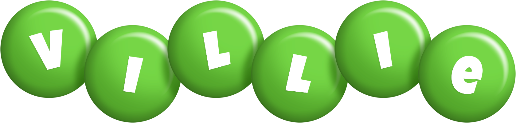 Villie candy-green logo