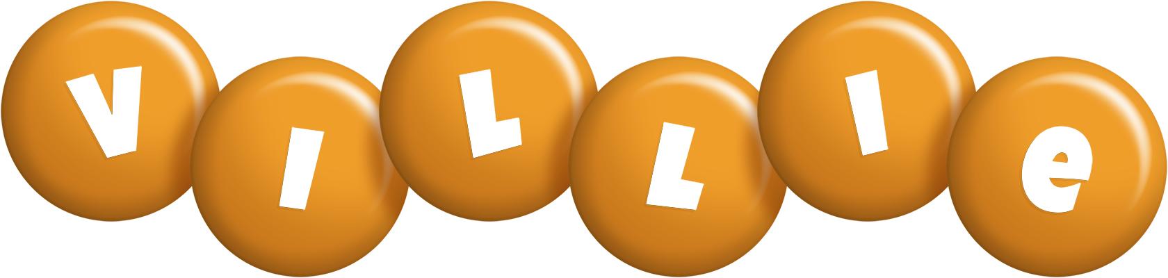 Villie candy-orange logo