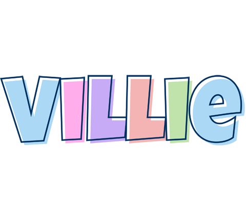 Villie pastel logo