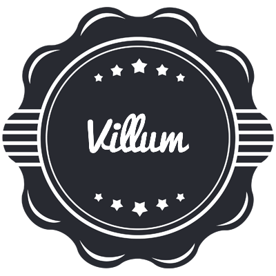 Villum badge logo