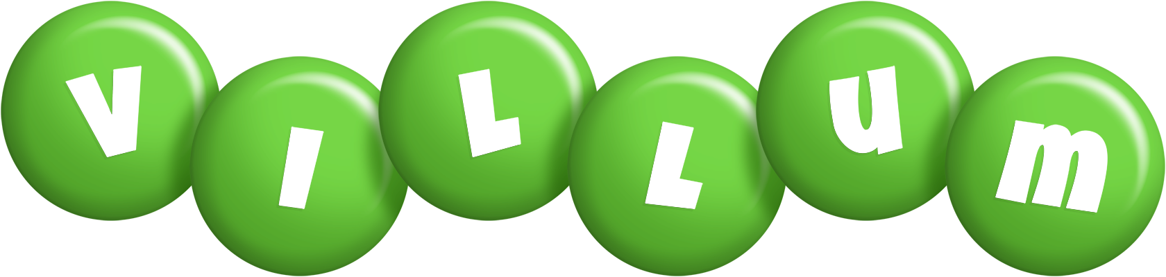 Villum candy-green logo