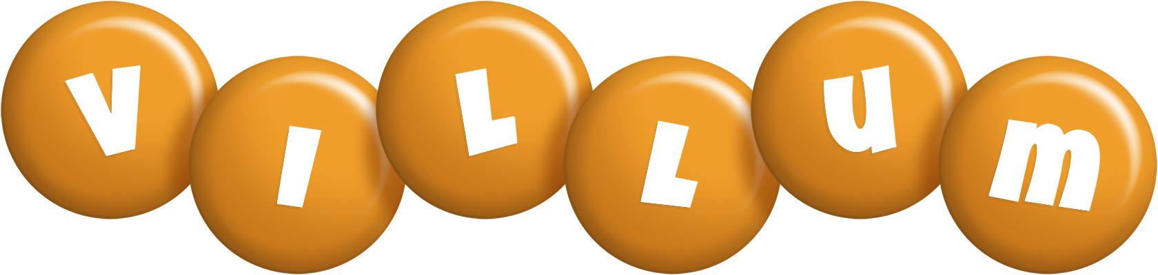 Villum candy-orange logo