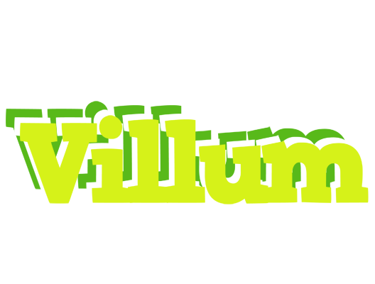 Villum citrus logo