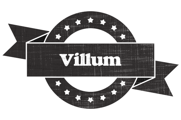 Villum grunge logo