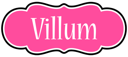 Villum invitation logo