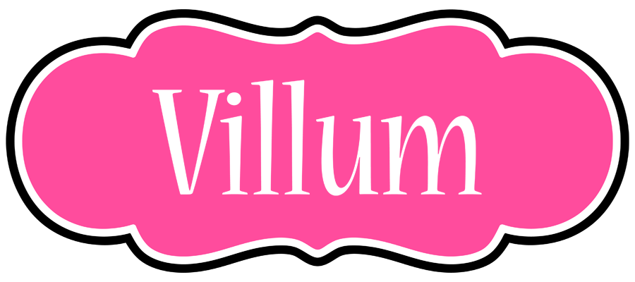 Villum invitation logo