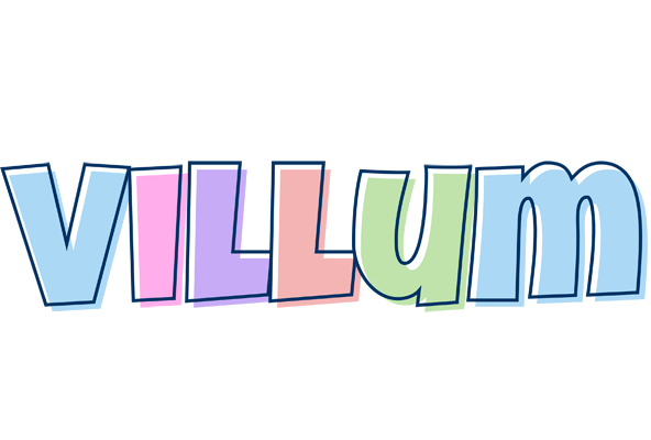 Villum pastel logo