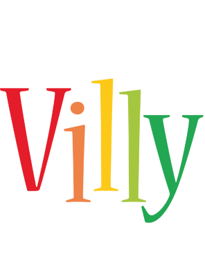 Villy birthday logo