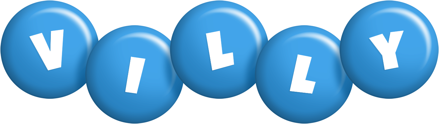 Villy candy-blue logo