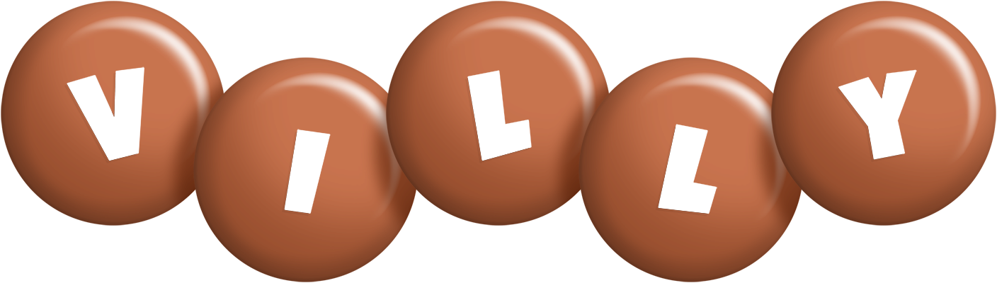 Villy candy-brown logo