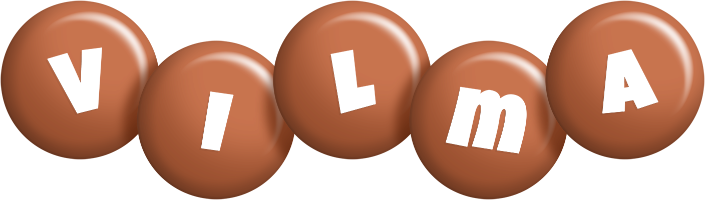 Vilma candy-brown logo