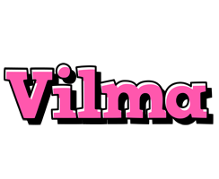 Vilma girlish logo