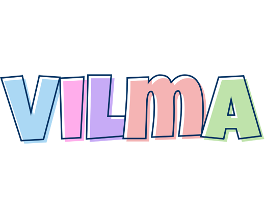 Vilma pastel logo