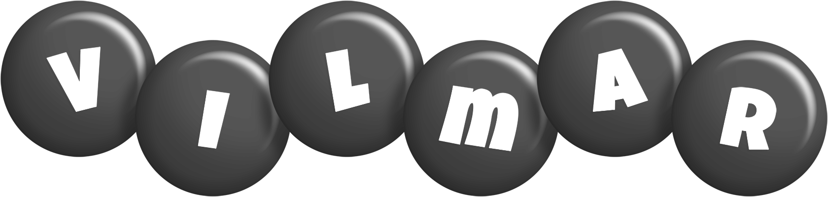 Vilmar candy-black logo