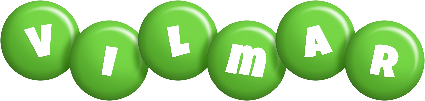 Vilmar candy-green logo