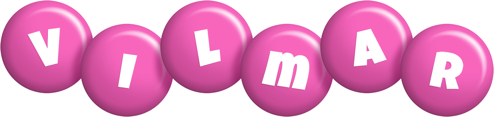 Vilmar candy-pink logo