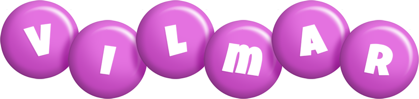 Vilmar candy-purple logo