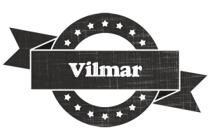 Vilmar grunge logo