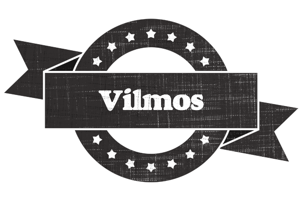 Vilmos grunge logo