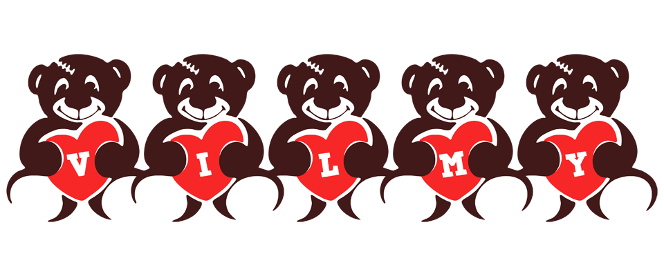 Vilmy bear logo