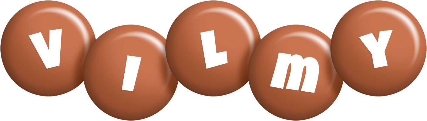 Vilmy candy-brown logo