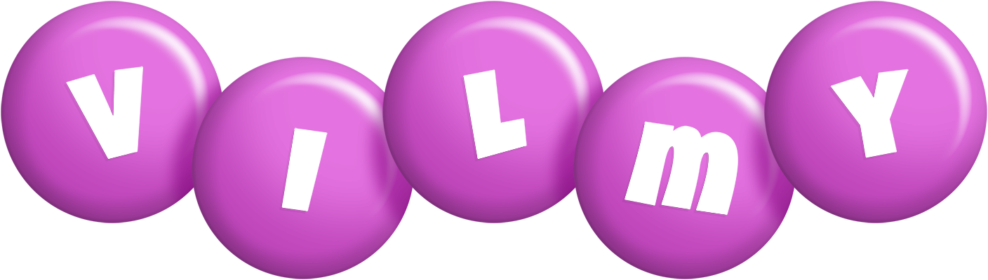 Vilmy candy-purple logo