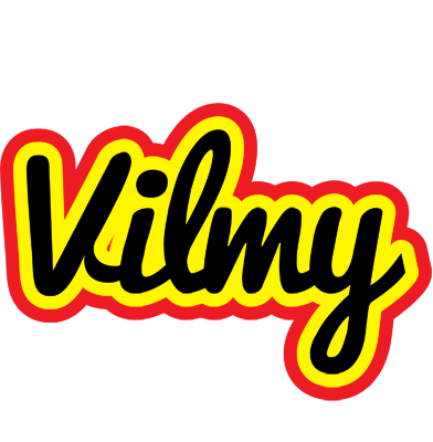 Vilmy flaming logo