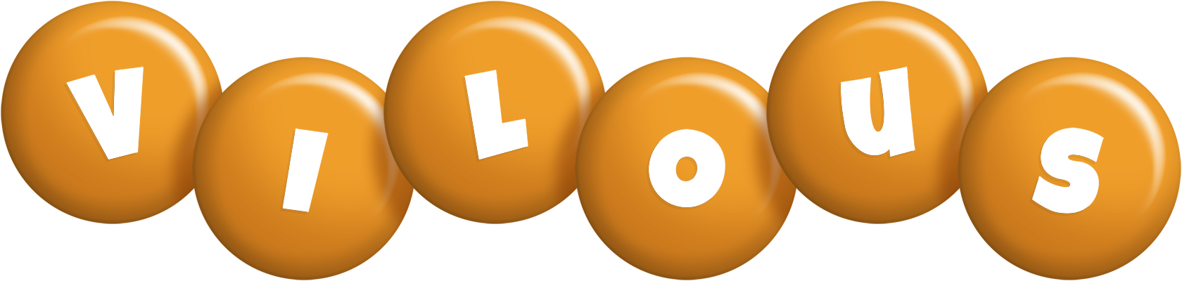 Vilous candy-orange logo