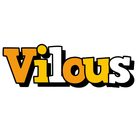 Vilous cartoon logo