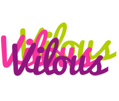 Vilous flowers logo