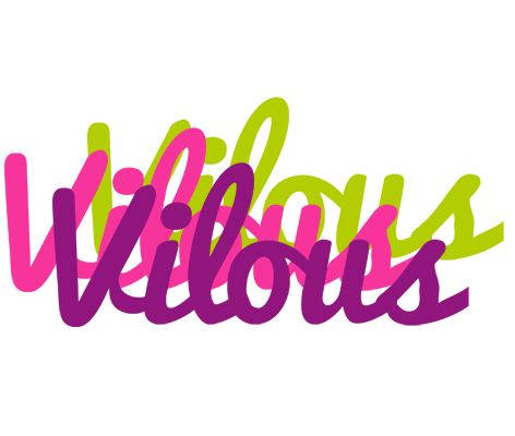 Vilous flowers logo
