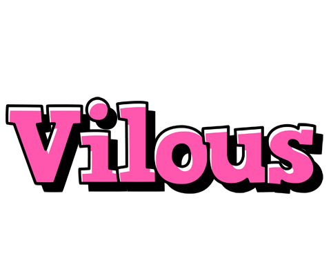 Vilous girlish logo