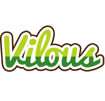 Vilous golfing logo