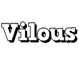 Vilous snowing logo