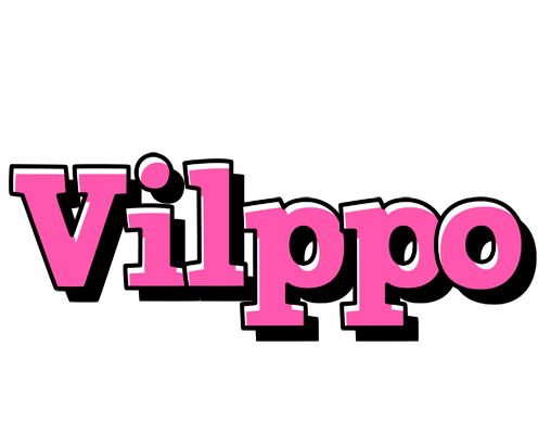 Vilppo girlish logo