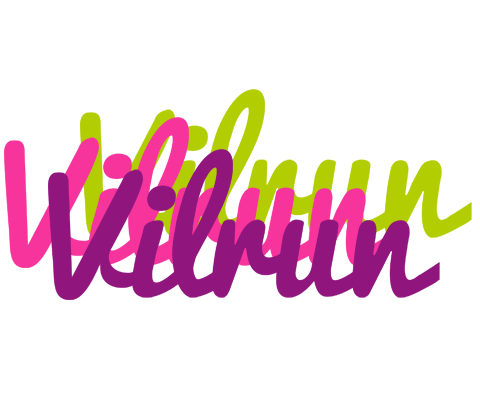 Vilrun flowers logo