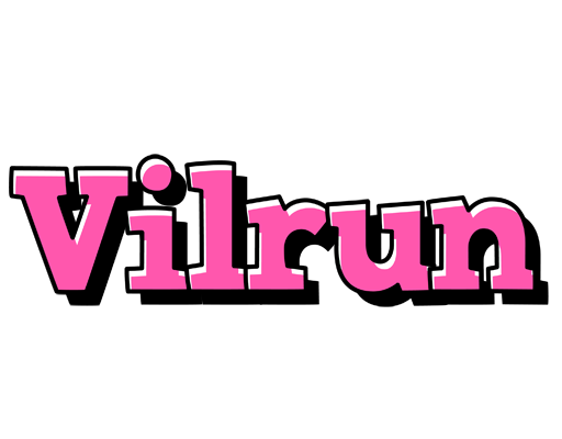 Vilrun girlish logo