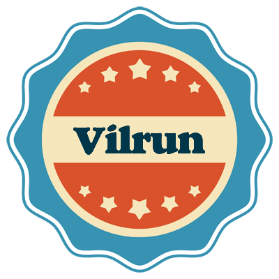 Vilrun labels logo