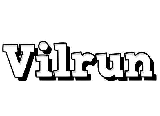 Vilrun snowing logo