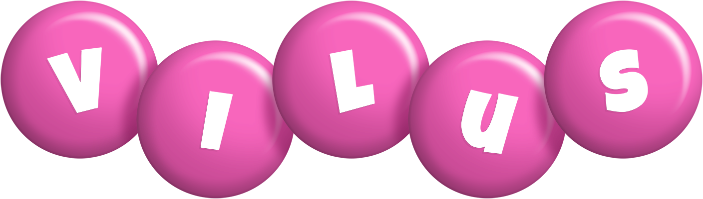 Vilus candy-pink logo