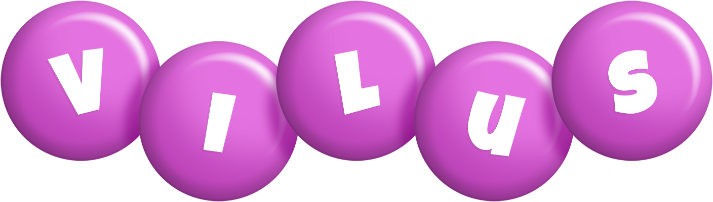 Vilus candy-purple logo