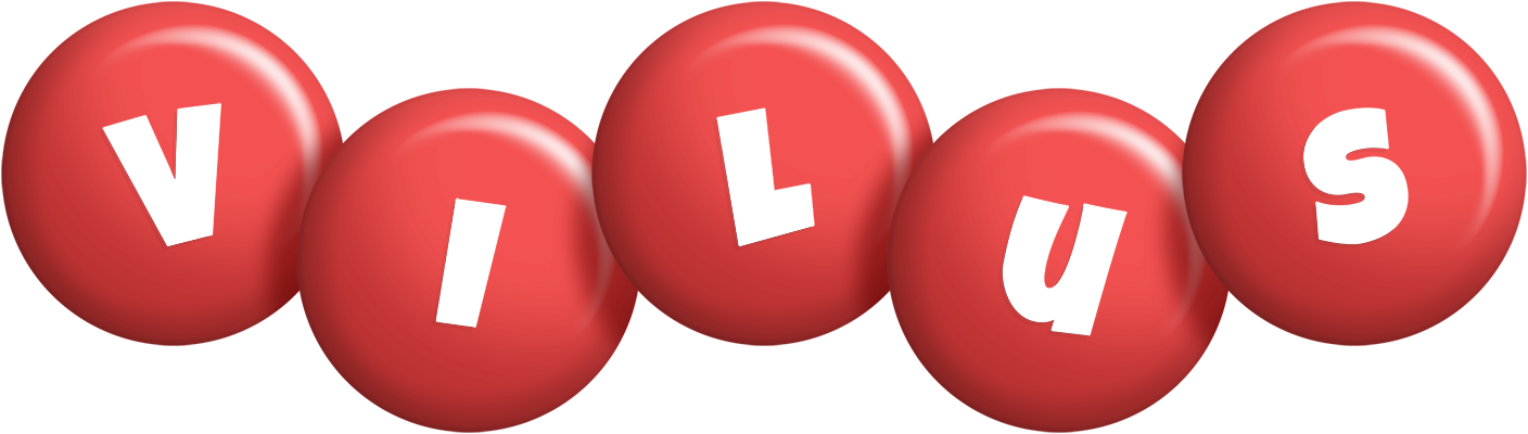 Vilus candy-red logo