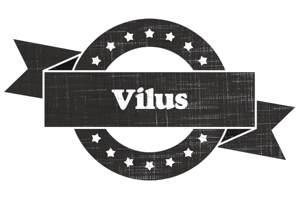 Vilus grunge logo