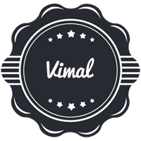 Vimal badge logo