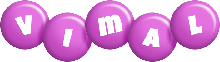 Vimal candy-purple logo