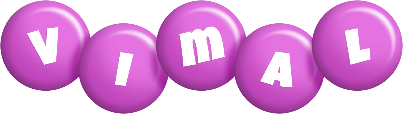 Vimal candy-purple logo