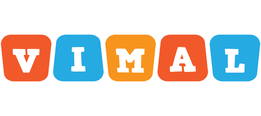 Vimal comics logo