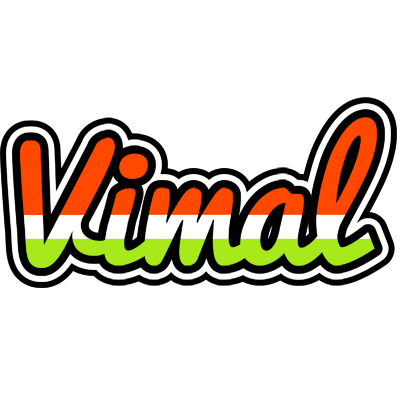Vimal exotic logo