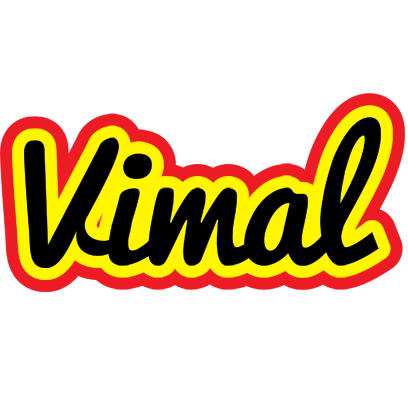 Vimal flaming logo