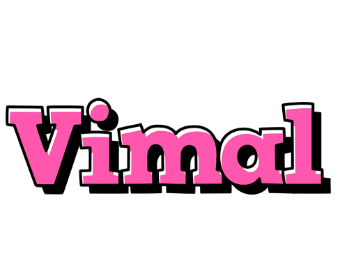 Vimal girlish logo